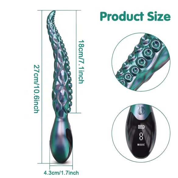 Monster Fling – Green Tentacle Vibrator