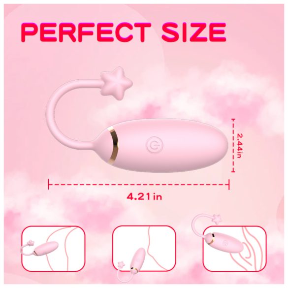 Funny Me - Smart Vibrating Egg (Pink)