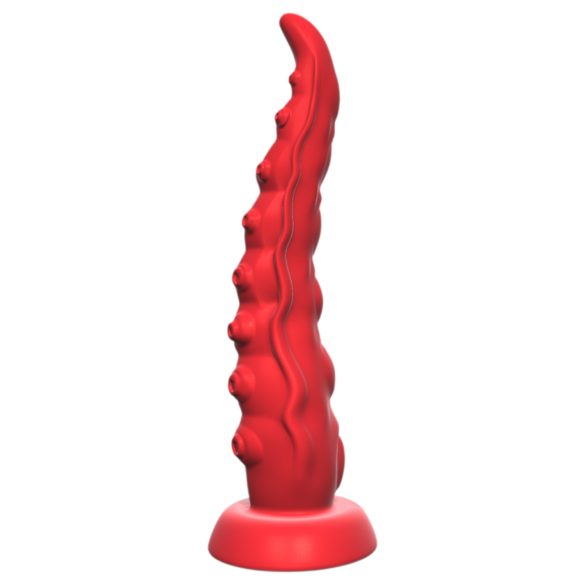 Suction Cup Octopus Tentacle Vibrator with Remote (Red)