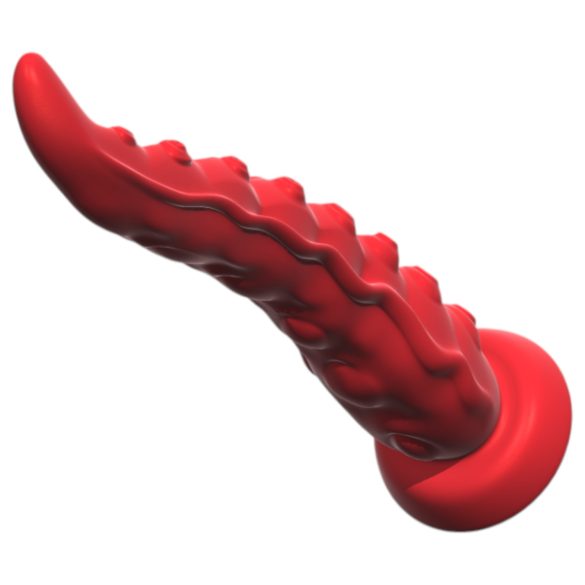 Suction Cup Octopus Tentacle Vibrator with Remote (Red)