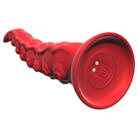 Suction Cup Octopus Tentacle Vibrator with Remote (Red)