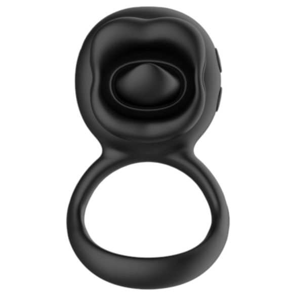 Biu-Biu - Black Ring & Tease Clitoral Vibrator