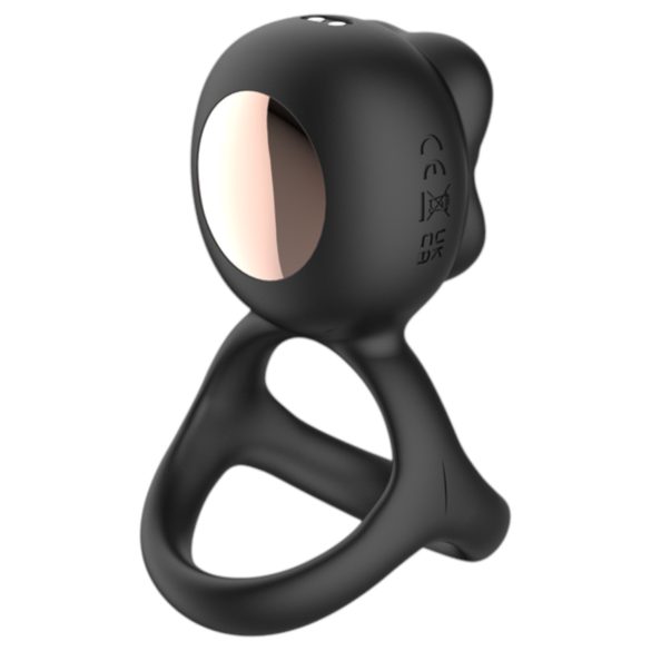 Biu-Biu - Black Ring & Tease Clitoral Vibrator