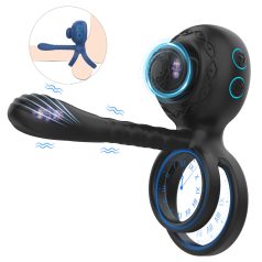 Biu-Biu - Couples Vibrator with Ring (Black)