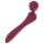 Lonely Curved Massager Vibrator (Red)