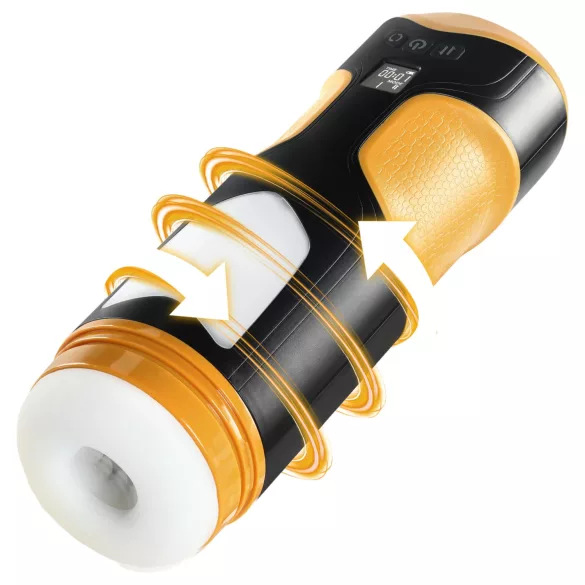 Lonely - Rotating & Thrusting Masturbator (Black)