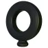 Kangvo - magnetic inflatable penis ring (black)