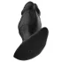 Kangvo - magnetic inflatable silicone dildo (black)