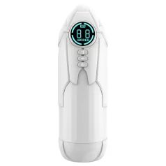 Mroow - automatic stroking vibrating masturbator (black)