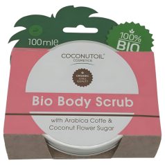   Coconutoil - Organic Body Scrub with Coffee & Coconut Flower Sugar (100ml)