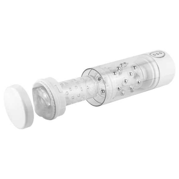 PDX Roto-Bator - Vibrating Oral Pleasure Device (White)