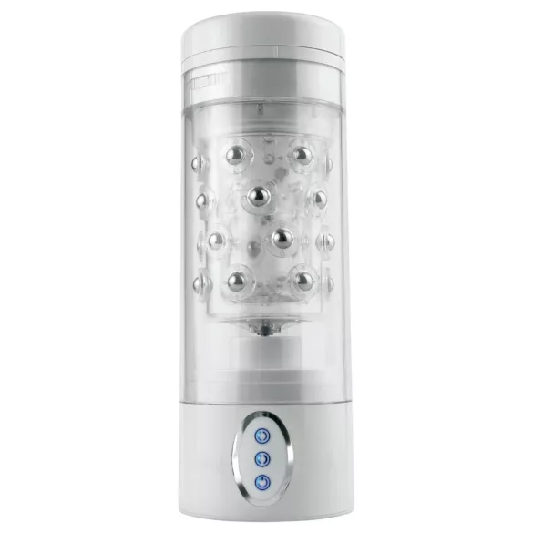 PDX Roto-Bator - Vibrating Oral Pleasure Device (White)