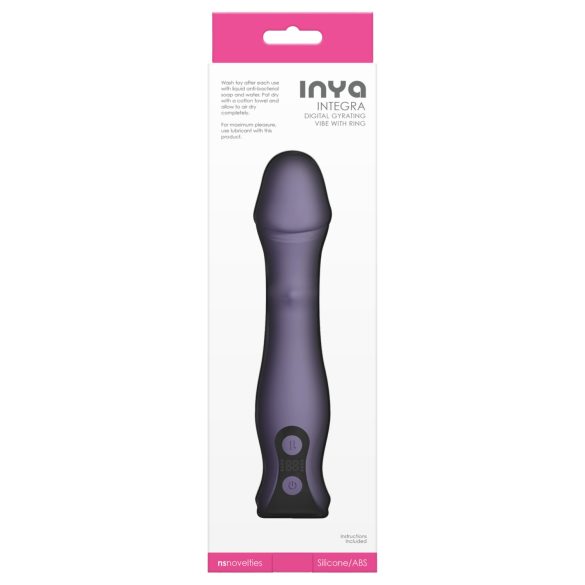 NS Novelties - Thrusting, Rotating Vibrator (Purple)