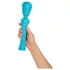 FemmeFunn Ultra Wand XL - Premium Massaging Vibrator (Turquoise)