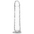 Addiction Crystal - Suction Cup Dildo (Clear) - 18cm