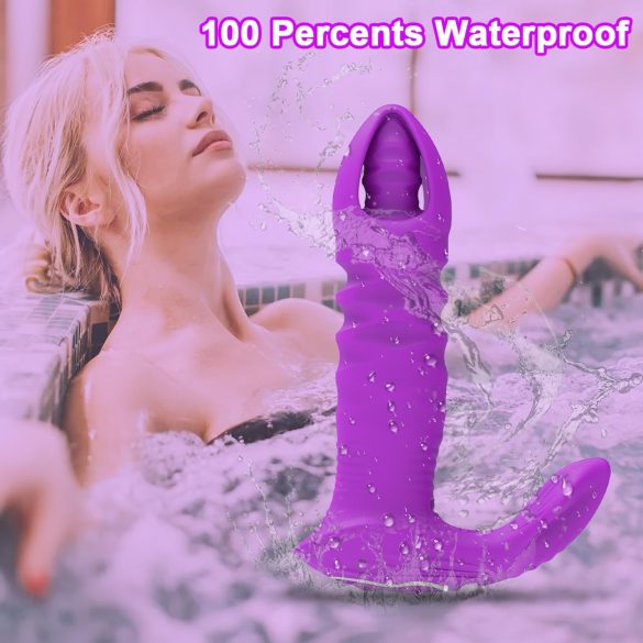 AlvUp - Smart Thrusting Anal Vibrator (Purple)