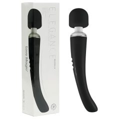   Love Magic Elegance Wand - Rechargeable, Massaging Vibrator (Black)