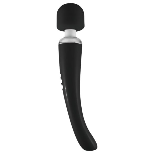 Love Magic Elegance Wand - Rechargeable, Massaging Vibrator (Black)