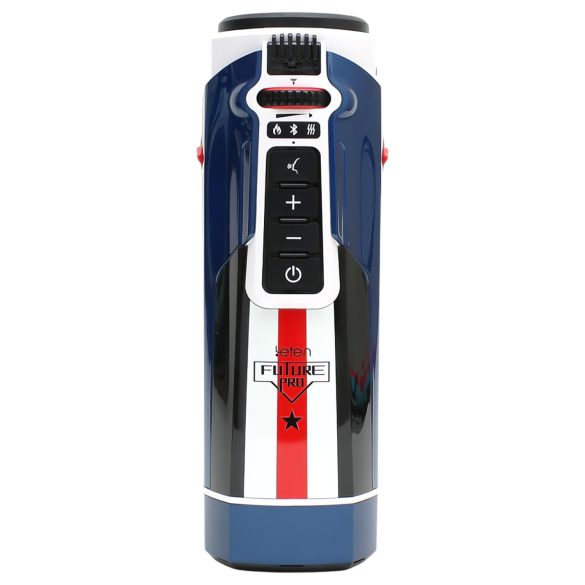Leten SM Future Pro - Interactive Blue Masturbator with Vibration & Heat