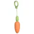 Vibrant Delight Carrot Massager (Orange)