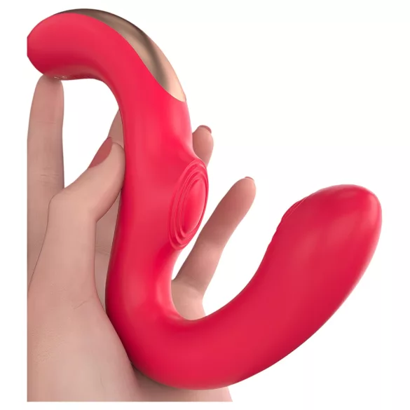 SEX HD Genie - G-Spot and Clitoral Vibrator (Red)