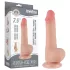 Lovetoy Sliding-Skin - Dual-Layer Dildo with Balls - 20cm (Natural)
