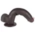 Lovetoy Sliding-Skin - Suction Cup Double-Layer Dildo - 20.8cm (Brown)