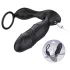 AlvUp - App-controlled thrusting vibrating penis ring for men (black)