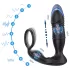 AlvUp - App-controlled thrusting vibrating penis ring for men (black)