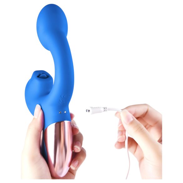 Magic Motion Magic Ponder - 2in1 Clitoral Vibe with Arm (Blue)