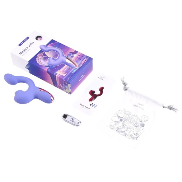 Magic Motion Enchant Ponder - 2-in-1 Clitoral Vibrator (Purple)