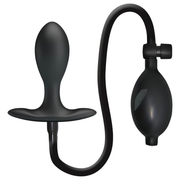 Pretty Love - Inflatable Anal Expander with Internal Ball (Black)