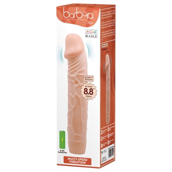 Baile Barbara - Realistic Vibrator - 22.5 cm (Natural)