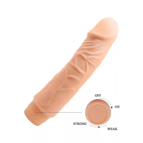 Baile Barbara - Realistic Vibrator - 19.5cm (Natural)