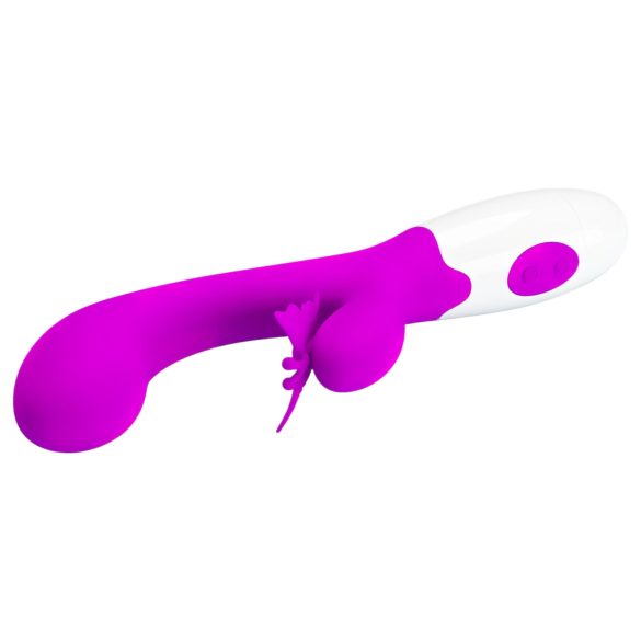 Pretty Love Butterfly Kiss – Pink Clitoral Vibrator with Arm