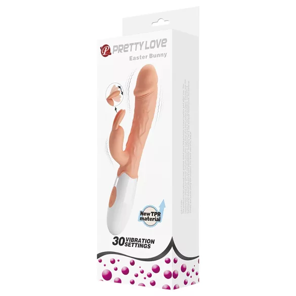 Pretty Love Easter Bunny - Clitoral Vibrator (Natural)