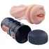 Pretty Love Vacuum Cup - lifelike mouth masturbator (natural)