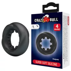 Crazy Bull - Vibrant Black Penis Ring