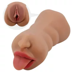 Crazy Bull - Mouth & Pussy Stroker (Natural)