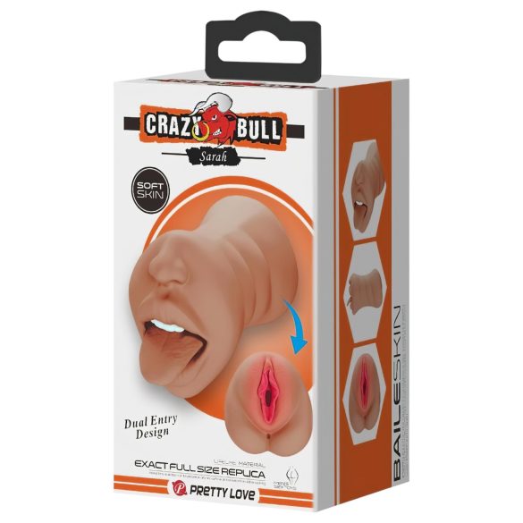 Crazy Bull - Mouth & Pussy Stroker (Natural)