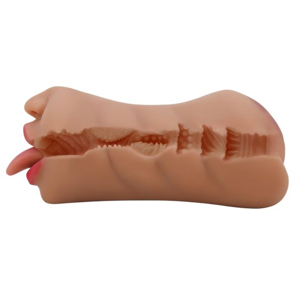 Crazy Bull - Mouth & Pussy Stroker (Natural)