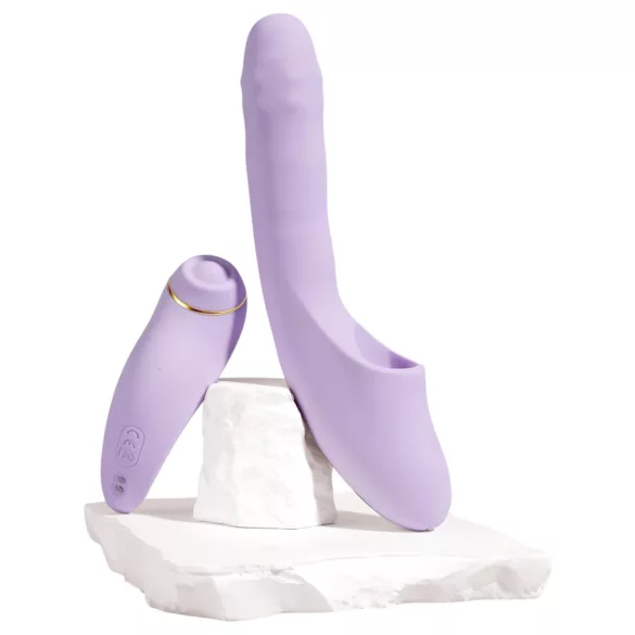 Svakom DuoGlow - App-controlled G-spot and clitoral vibrator (purple)