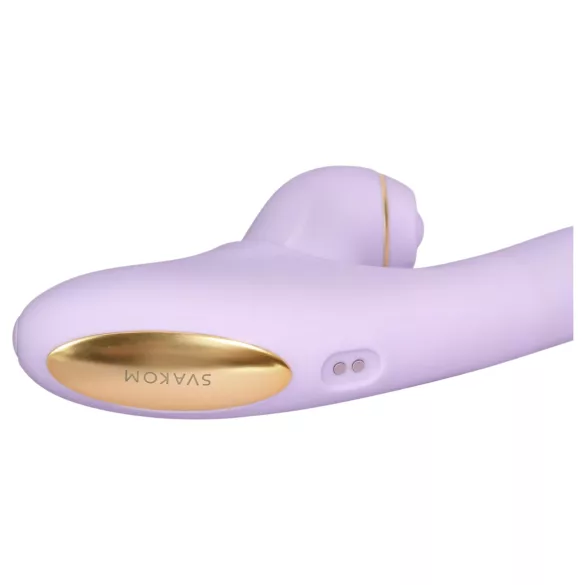 Svakom DuoGlow - App-controlled G-spot and clitoral vibrator (purple)