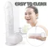 Sex HD Martin - Realistic Suction Cup Dildo with Testicles (White)