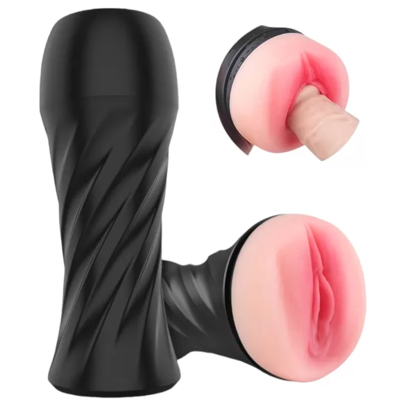 Sex HD Marcus - Realistic Pocket Pussy (Black-Nude)