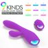Sex HD Muses - Rechargeable Waterproof Vibrator (Purple)