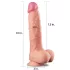 Lovetoy Nature Cock - Dual Layer Realistic Dildo - 25cm (Natural)