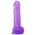 Lovetoy Jelly Studs - Suction Cup Dildo - 20cm (Purple)