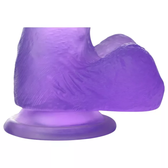 Lovetoy Jelly Studs - 6" Suction Cup Dildo - Purple