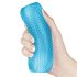Lovetoy Training Master - Double-Sided Ribbed Masturbator (Blue)